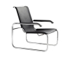 Thonet S 35 L fauteuil leer - 1