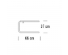 Thonet S 35 LH voetbank leer - 3