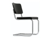 Thonet S 32 PV sledestoel leder - 1