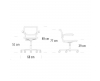 Thonet S 64 NDR Pure Materials draaistoel - 2