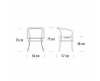 Thonet 209 armleunstoel met vlechtwerk - 5