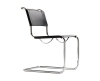 Thonet S 33 sledestoel leer - 1