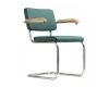 Thonet S 64 PV Pure Materials sledestoel met armleuningen eik - 1