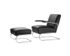 Thonet S 411 H kruk leer - 5