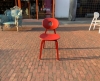Zanotta 2052 Elipse eetkamerstoel rood - 1