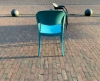 Green Strass eetkamerstoel P110 Pacific blue - 3