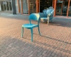 Green Strass eetkamerstoel P110 Pacific blue - 1