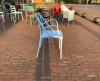 Green Etoile-P eetkamerstoel met armleuningen P111 Blue - 2