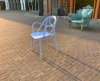 Green Etoile-P eetkamerstoel met armleuningen P111 Blue - 6