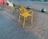 Green Etoile-P eetkamerstoel met armleuningen P113 Mustard - 3