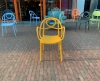 Green Etoile-P eetkamerstoel met armleuningen P113 Mustard - 6
