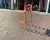 Green Etoile Bar, barkruk P103 Orange - 5