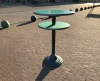 Zanotta bartafel malachite groen / geweerloop grijs - 4