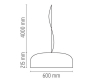 Flos Smithfield S hanglamp - 3