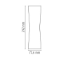 Flos Clessidra Indoor wandlamp LED 20 graden - 9