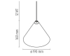 Flos String Lights Cone hanglamp LED - 3