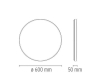Flos Clara wandlamp LED - 22