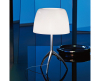 Foscarini Lumiere Grande tafellamp met dimmer en champagne onderstel - 8