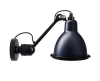 DCW éditions Lampe Gras N304 XL Outdoor Seaside wandlamp black - 1