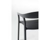 Artisan Tara stoel (massief eiken hout/zwart) - 3