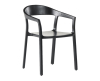 Artisan Tara stoel (massief eiken hout/zwart) - 1