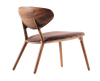 Artisan WU Lounge fauteuil (noten / gestoffeerd remix 3 kvadrat) - 2