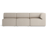 Menu Eave Modular bank, 86 (3 Seater) - 51