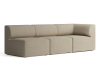 Menu Eave Modular bank, 86 (3 Seater) - 65