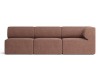 Menu Eave Modular bank, 86 (3 Seater) - 60