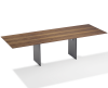 Draenert 1280 Atlas 2 tafel in natuurlijk noten hout - 1