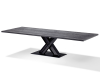 Draenert 1470 Victor tafel in massief eiken vintage black - 1