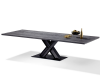 Draenert 1470 Victor tafel in massief eiken vintage black - 2