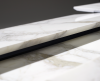 Draenert 1460 Fontana tafel uitschuifbaar Calacatta gold met wangen - 3