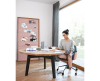 Janua BB31 rond tafel wit gepigmenteerd vintage eiken - 3