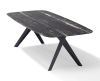 Draenert 1541 Lope tafel in natuursteen Nero Marquina - 1