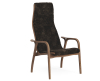 Swedese Lamino Fauteuil walnotenhout naturel gelakt - 1