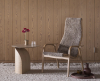 Swedese Lamino Fauteuil walnotenhout naturel gelakt - 5