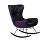 Freifrau Leya Rocking Wingback stoel - 3