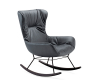 Freifrau Leya Rocking Wingback stoel - 7