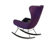 Freifrau Leya Rocking Wingback stoel - 4