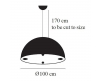 Catellani & Smith Stchu-Moon 02 hanglamp Ø100cm - 5