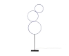 Catellani & Smith Sorry Giotto 3 LED vloerlamp - 1