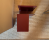 Classicon Diana C bijzettafel coral red - 2