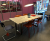 Janua SC 25 tafel in massief essen wit gelakt - 7