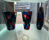 Venini Murano Glass Pezzato Vaas 1 - 8