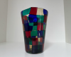 Venini Murano Glass Pezzato Vaas 1 - 2
