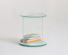 Glas Italia Doble Bijzettafel rond - 1