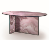 Glas Italia Liquefy Ovale bijzettafel - 4