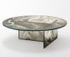 Glas Italia Liquefy Ovale bijzettafel - 5