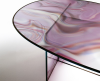 Glas Italia Liquefy Ovale bijzettafel - 8